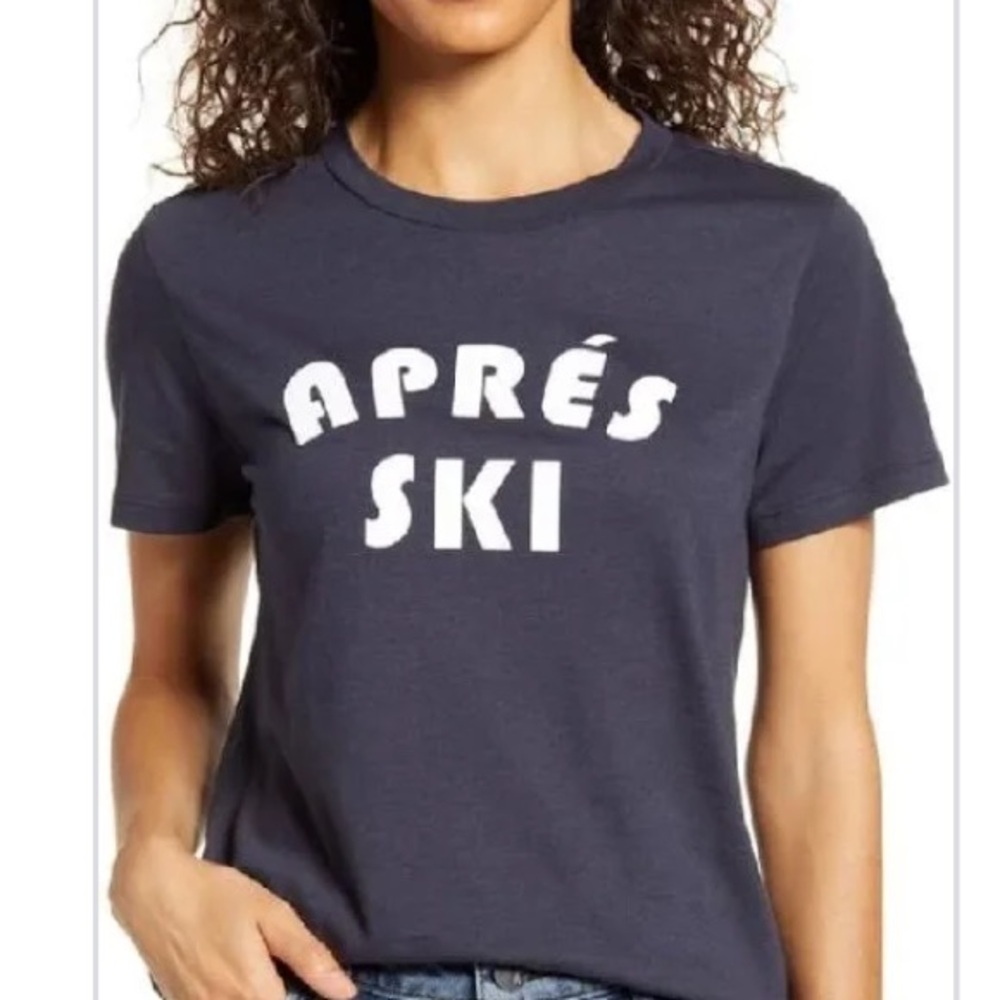 1901 ⭐️NWT⭐️Dark Blue Après Ski Tee